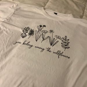 Shein oversized tee size small